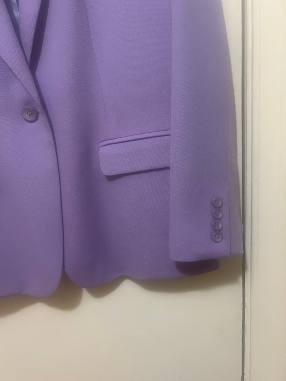 Pendleton Lavender Single-Button Blazer - Picture 2 of 2